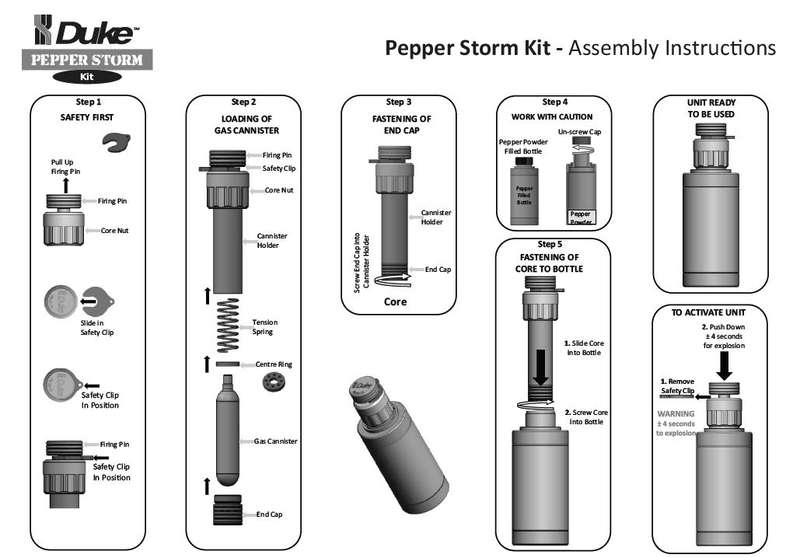 Duke Pepper Grenade