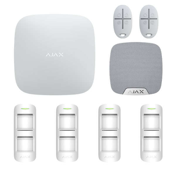 Kit# 14. Ajax Hub 2 Plus Outdoor Alarm