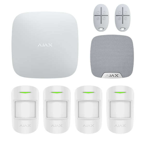 Kit# 02. Ajax Hub 2 Plus Indoor Alarm