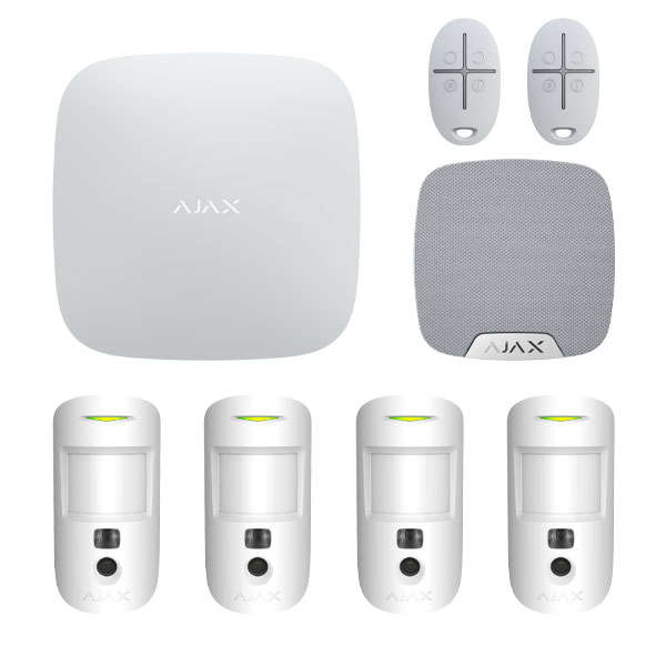 Kit# 04. Ajax Hub 2 Plus Indoor Alarm