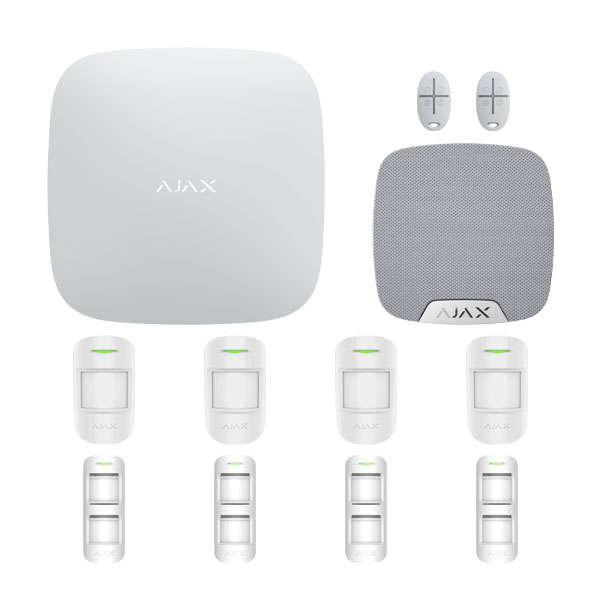 Kit# 06. Ajax Hub 2 Plus Indoor & Outdoor Alarm
