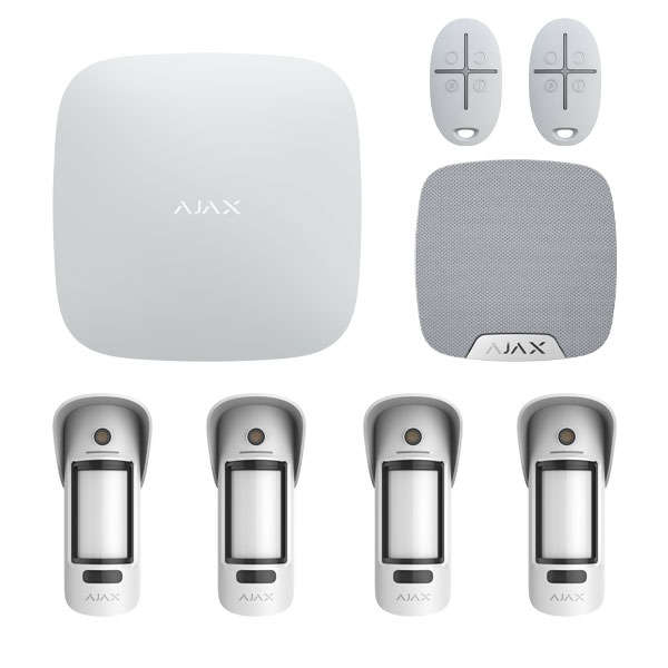 Kit# 07. Ajax Hub 2 Plus Outdoor Alarm