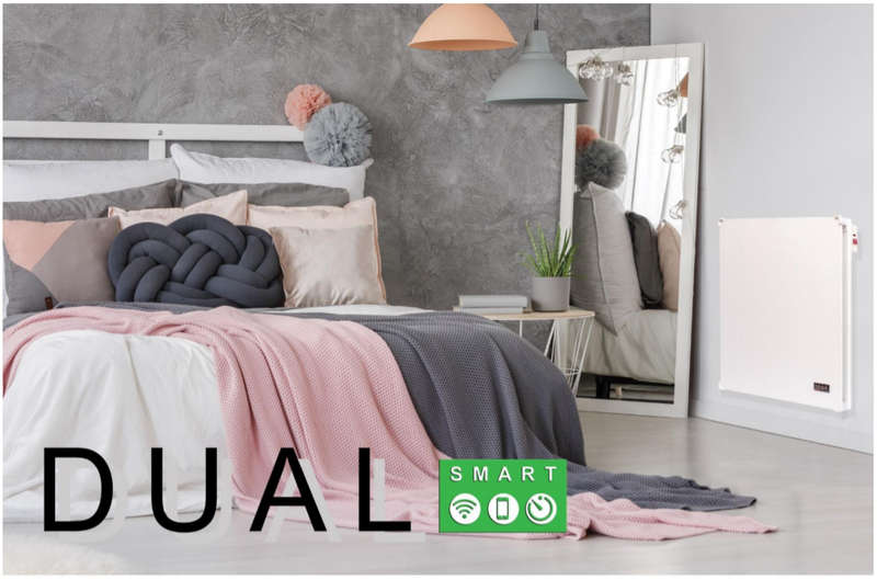 **BARGAIN BUY**DEMO AMAZE DUAL SMART WALL PANEL HEATER - USES WIFI -WORTH R1500- GRAB IT@ JUST R499!