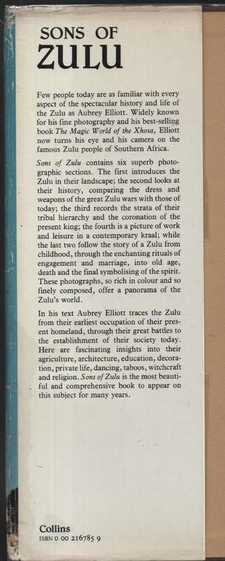 Sons of Zulu - Elliott, Aubrey