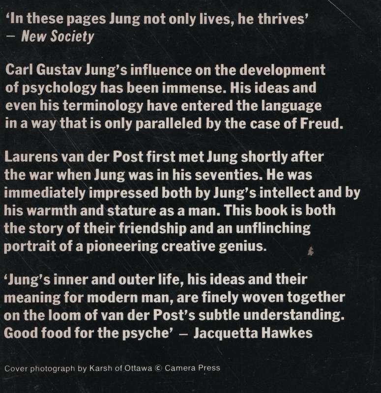 Jung and the Story of Our Time - Van der Post, Laurens