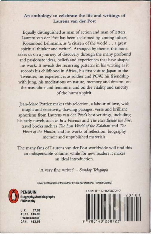 Feather Fall: An Anthology edited by Jean-Marc Pottiez SECONDHAND - Lauren van der Post