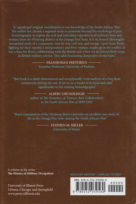 An Imperfect Occupation: Enduring the South African War - Boje, John