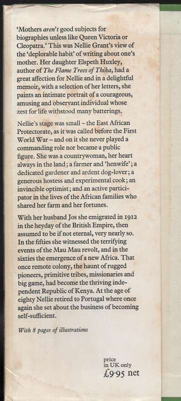 Nellie: Letters from Africa - Huxley, Elspeth