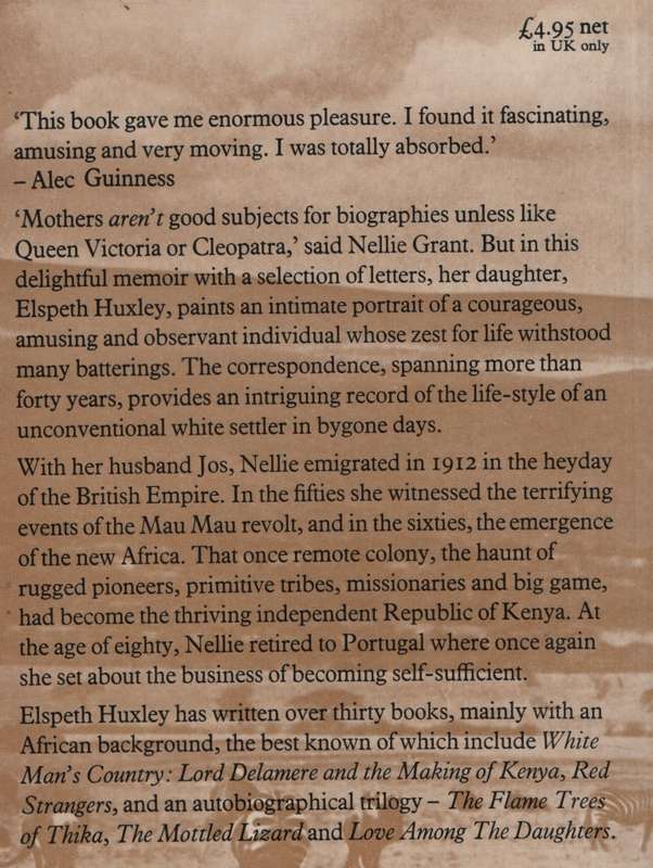 Nellie: Letters from Africa - Huxley, Elspeth