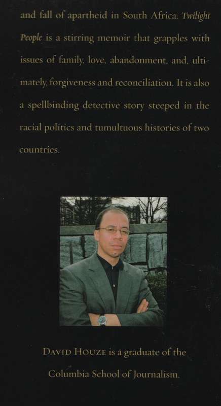 Twilight People: One Man's Journey to Find His Roots - Houze, David