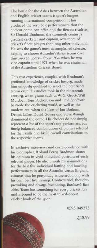 Bradman's Best Ashes Teams - Perry, Roland