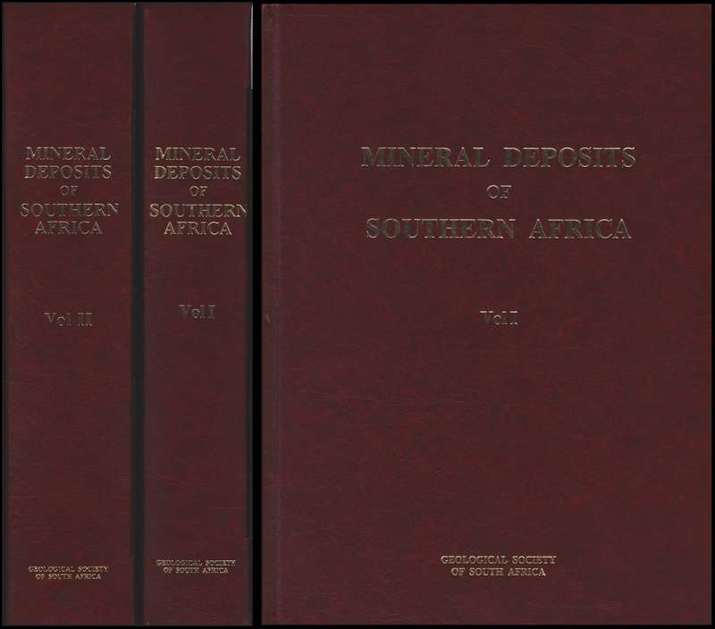 Mineral Deposit of Southern Africa Set Vol. 1 &amp; 2 - C. R. Anhaeusser (Editor) &a