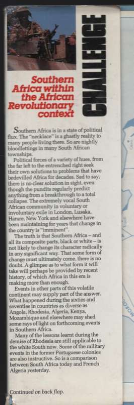 Challenge: Southern Africa within the African Revolutionary Context - Venter, Al J. (editor)
