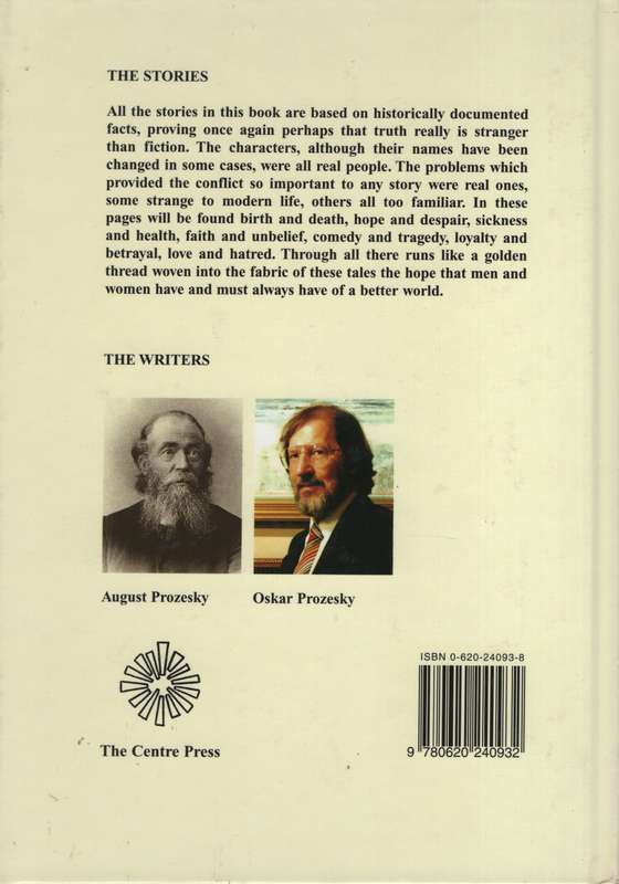 Hope Farm: Mission Stories from South Africa - Prozesky, August; Prozesky,