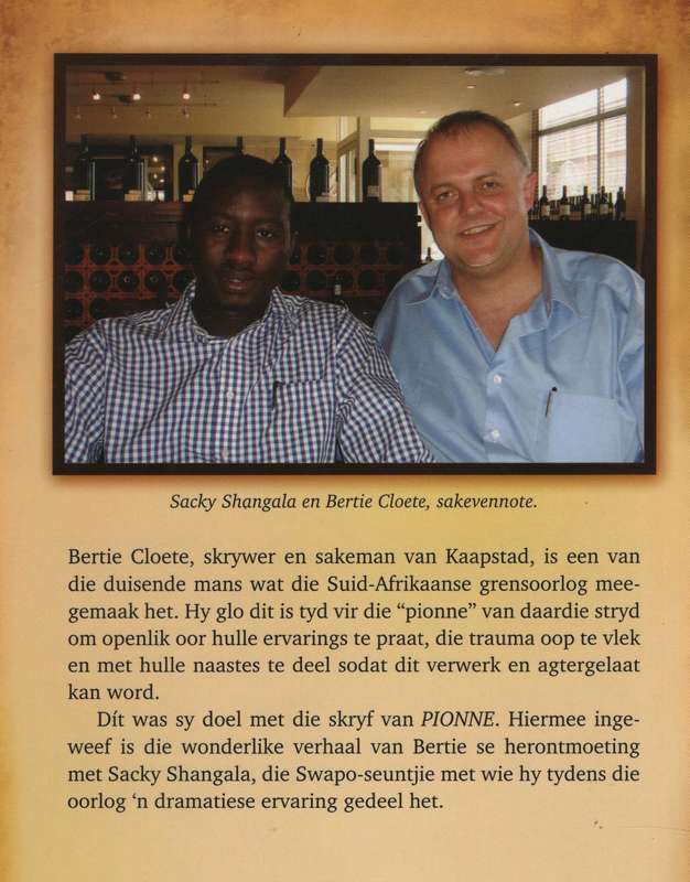 Pionne - Cloete, Bertie