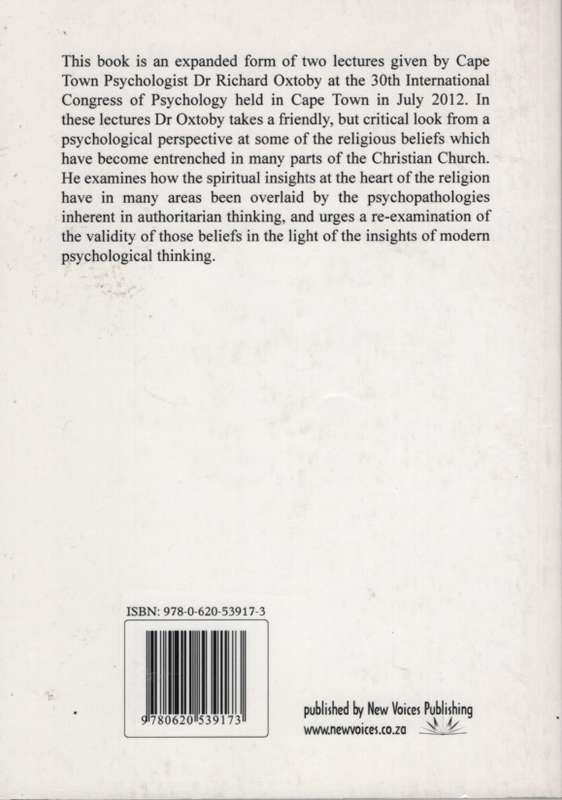 AUTHORITARIAN CORRUPTION OF CHRISTIANITY - OXTOBY,R