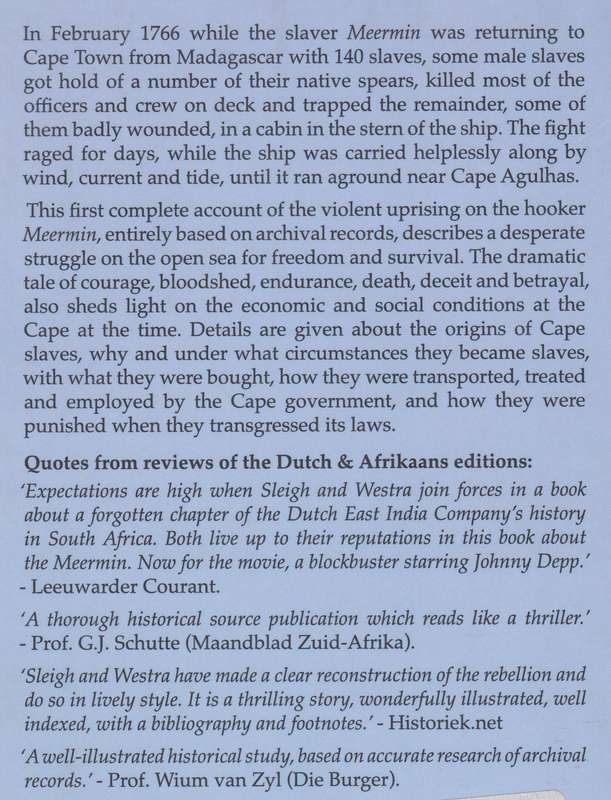 The Taking of the Slaver Meerkin 1766 - Sleigh, Dan; Westra, Piet