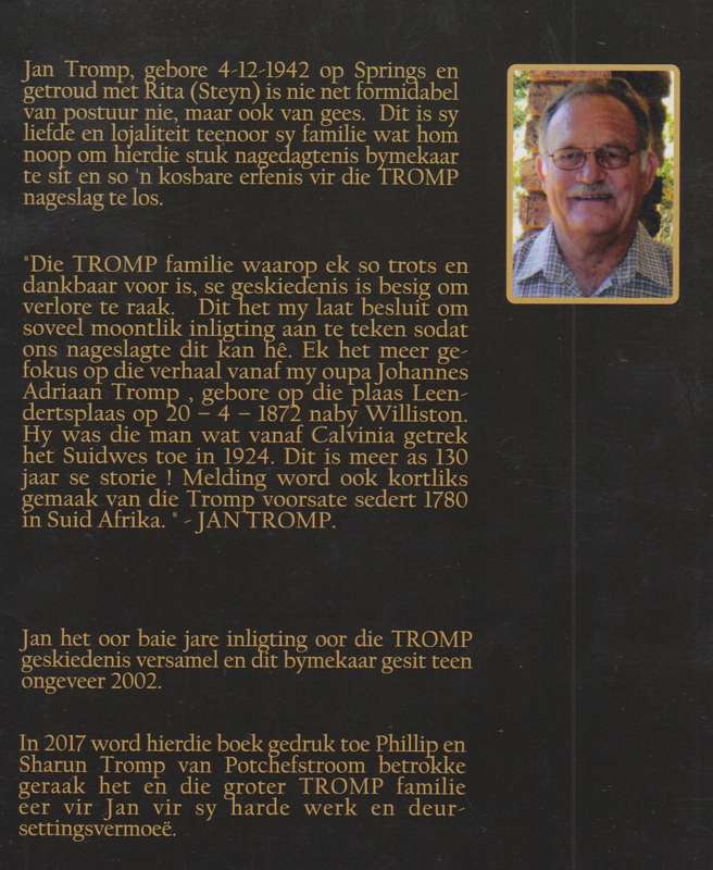 Tromp Geskiedenis 1598-2002 - Tromp, Jan