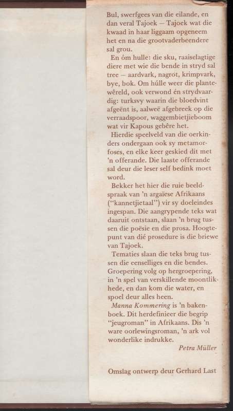 Manna Kommering - Bekker, Pirow