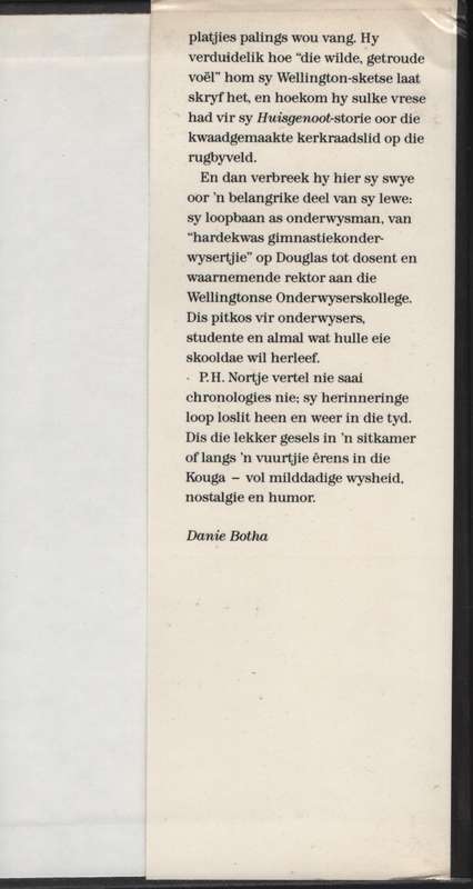 Korsies van Growwebrood - Nortje, P. H.