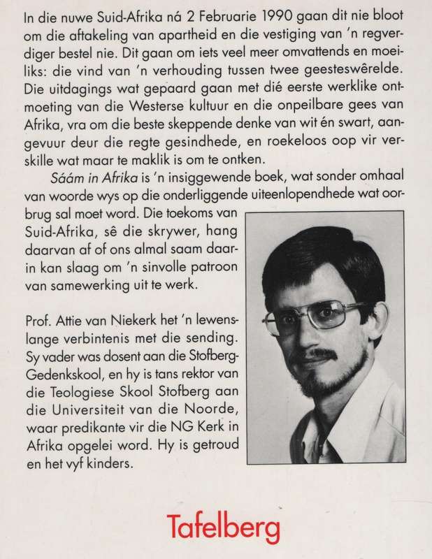 Saam in Afrika - Van Niekerk, Attie