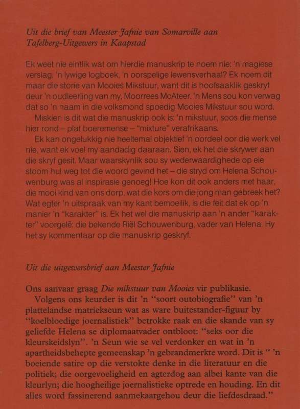 Die Mikstuur van Mooies - Bekker, Pirow