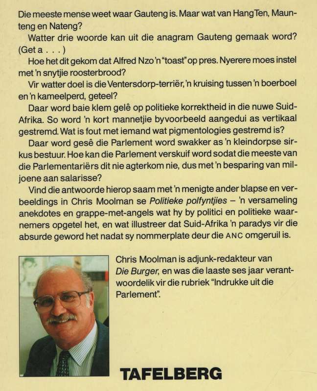 Politieke Polfyntjies - Moolman, Chris