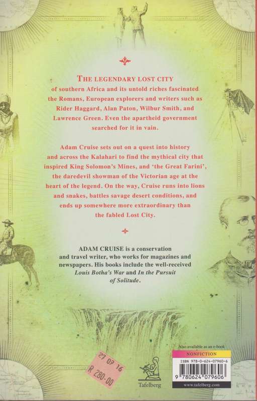 King Solomon and the Showman: The Search for Africa's Lost City - Cruise, Adam