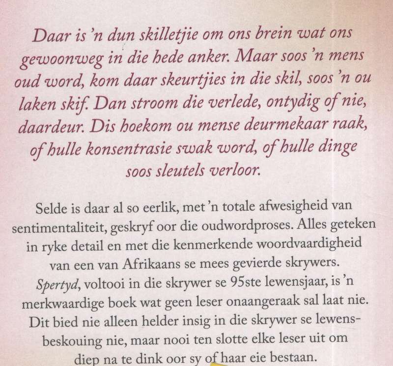Spertyd - Joubert, Elsa