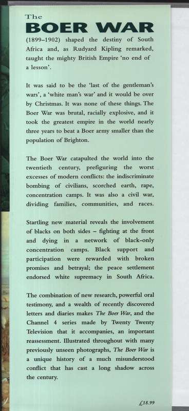 The Boer War - Jackson, Tabitha