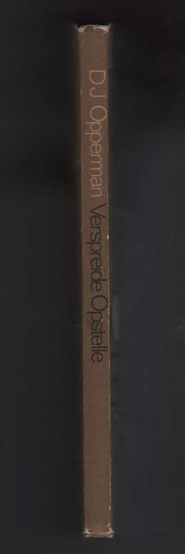 Verspreide Opstelle - Opperman, D. J.