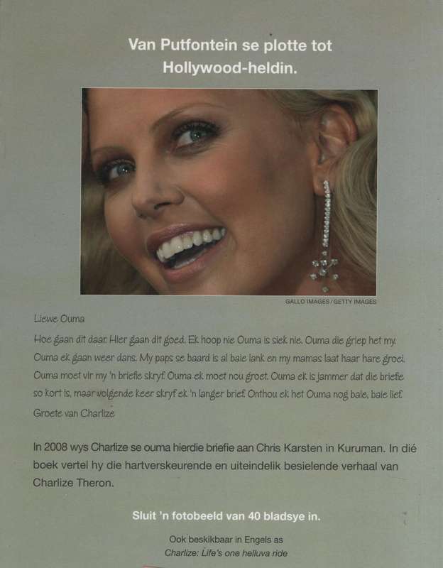 Charlize: Ek Leef My Droom - Chris Karsten