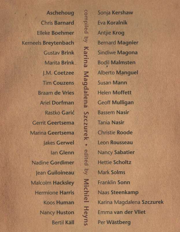 Encounters with AndrÃ© Brink - Various