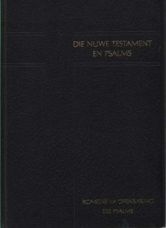NT EN PSALMS 2 VOLS ONE STEL GROOT DRUK SECONDHAND - BYBELGENOOTSKAP