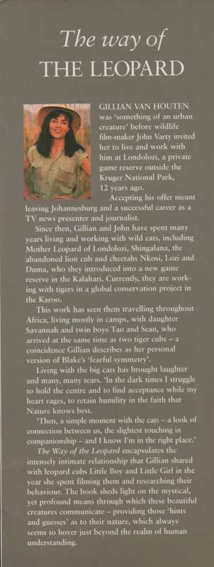 The Way of the Leopard - Van Houten, Gillian