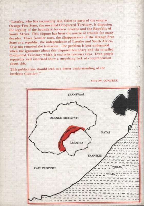 SO CALLED CONQUERED TERRITORY - ELOFF,CG