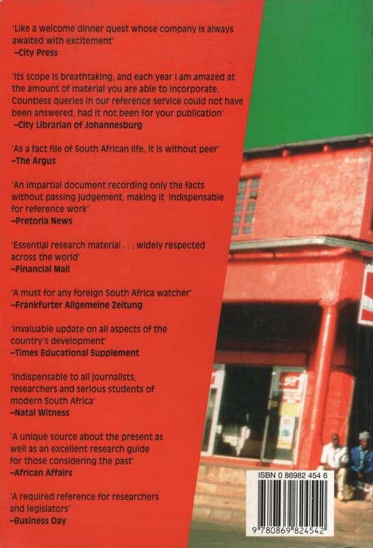South Africa Survey 1996/1997 - Sidiropoulos, Elizabeth; et