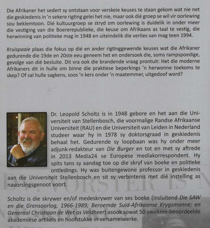 Kruispaaie: Afrikanerkeuses in die 19de en 20ste Eeu - Scholtz, Leopold