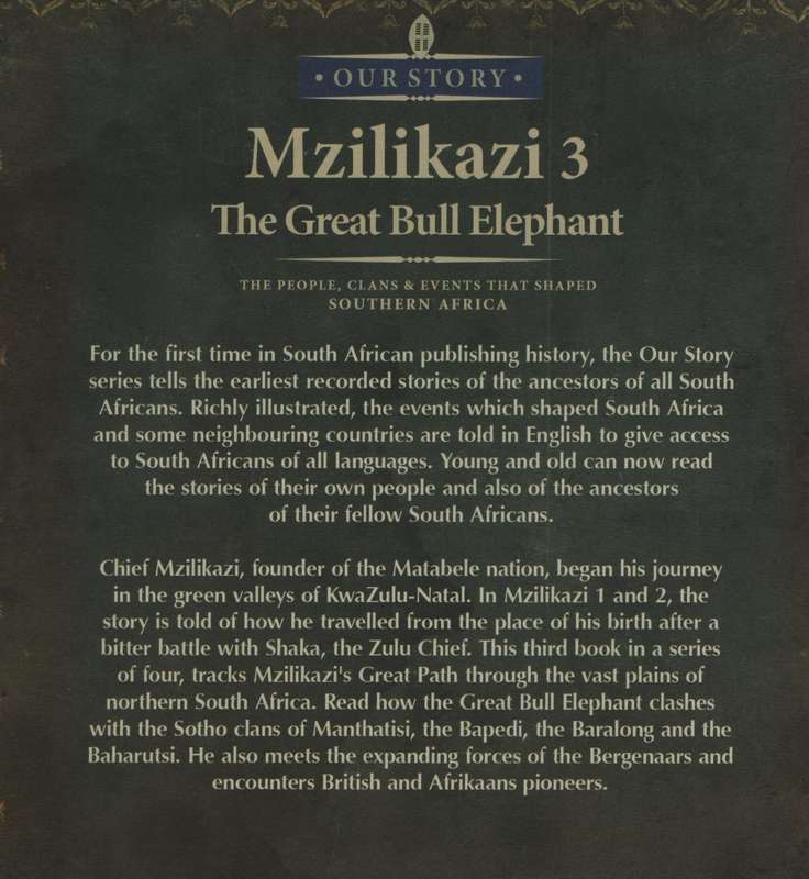Mzilikazi Book 3: The Great Bull Elephant - Anon
