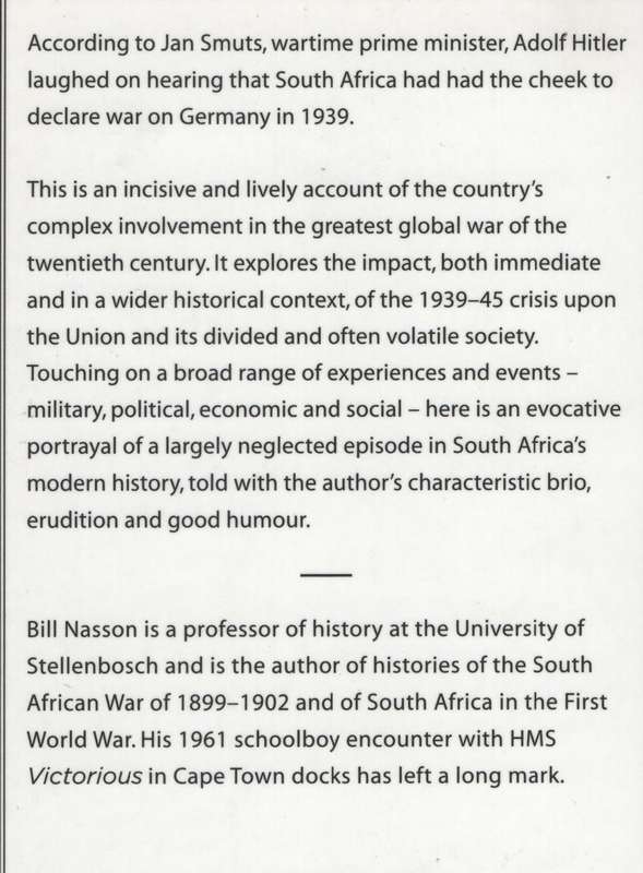 South Africa at War, 1939-1945 - Nasson, Bill