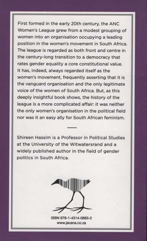 The ANC Women's League. A Jacana Pocket History - Hassim, Shireen