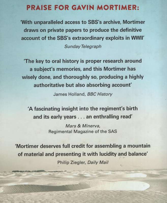 The Men Who Made the SAS: The History of the Long Range Desert Group - Mortimer, Gavin