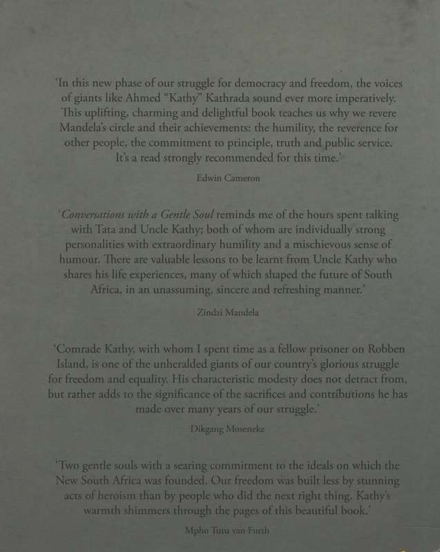 Conversations with a Gentle Soul - Kathrada, Ahmed; Venter, Sah