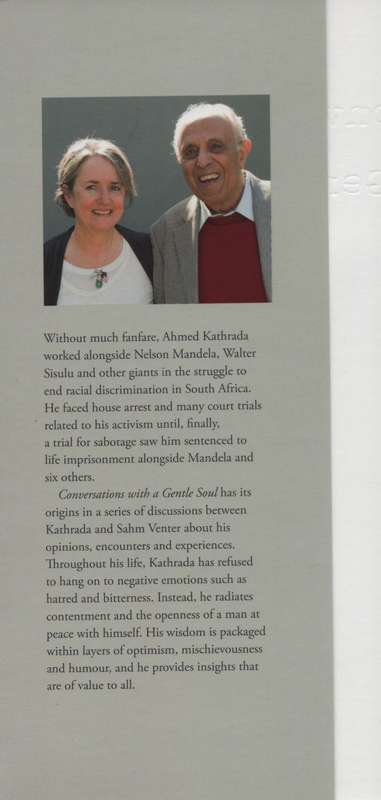 Conversations with a Gentle Soul - Kathrada, Ahmed; Venter, Sah