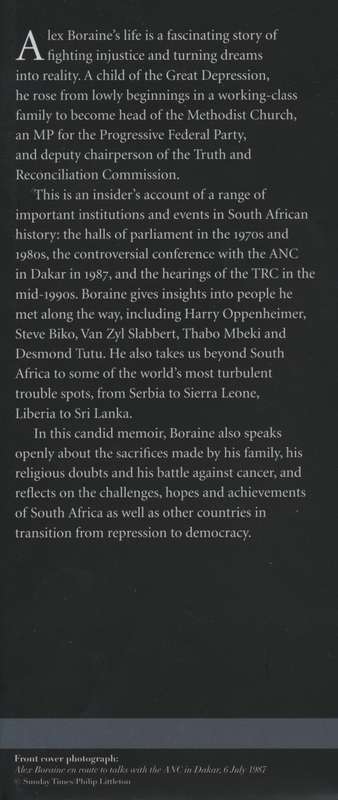 A Life in Transition - Boraine, Alex