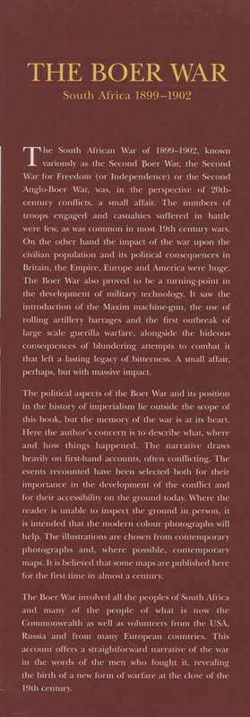 The Boer War. South Africa 1899-1902 - Evans, Martin Marix
