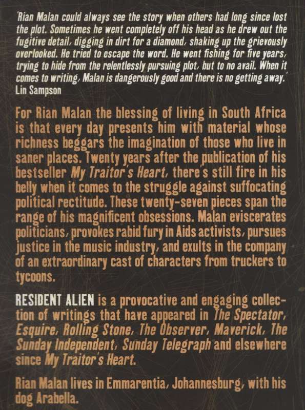 Resident Alien SECONDHAND - Malan, Rian