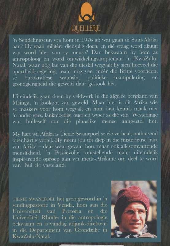 My Hart Wil Afrika - Swanepoel, Tienie