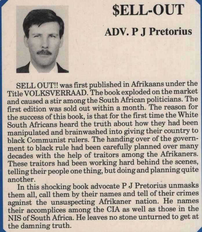 Sellout! - P.J. Pretoruis