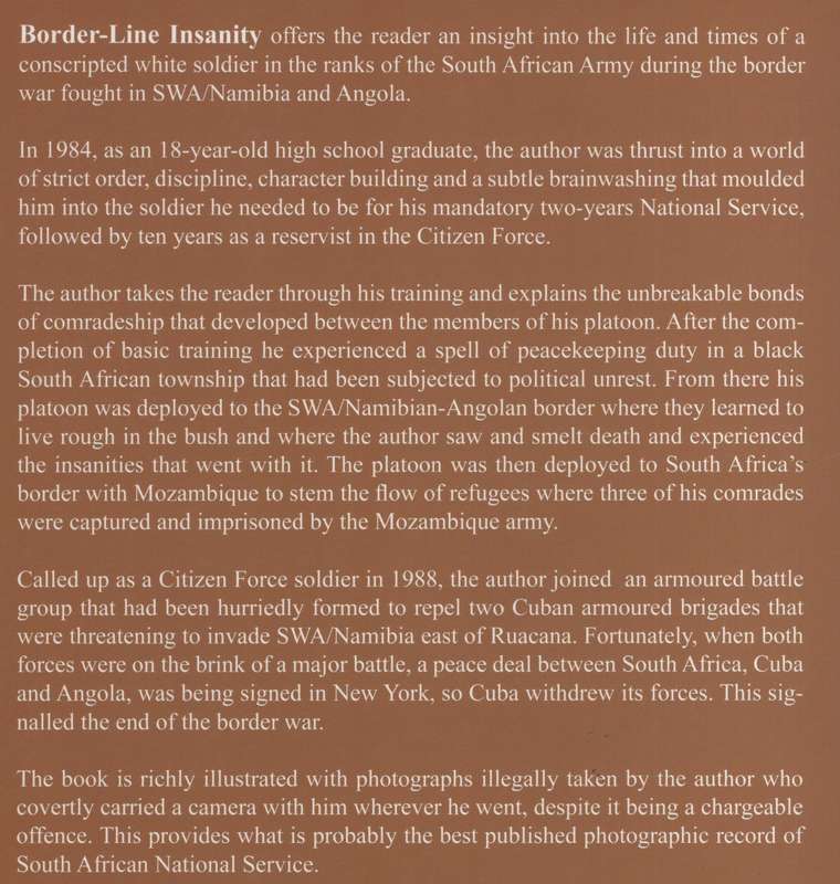 Border-Line Insanity: A National Serviceman's Story - Ramsden, Tim